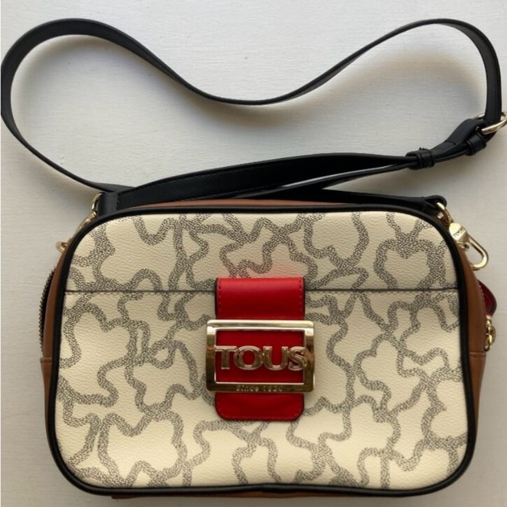 TOUS Kaos Icon Medium Crossbody Reporter Bag w/ Dust Cover